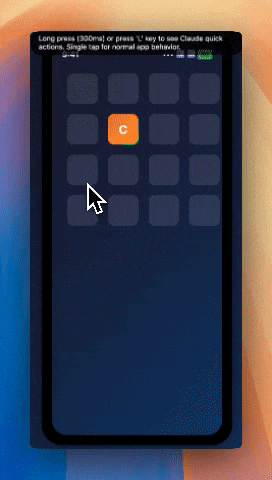 Improved 3D Touch menu with Start New Chat, Voice Mode, and Continue in Recent Project options